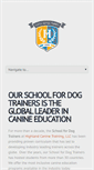 Mobile Screenshot of internationaldogtrainerschool.com